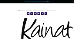 Desktop Screenshot of kainatbeauty.com